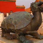 Schildkrötenskulptur